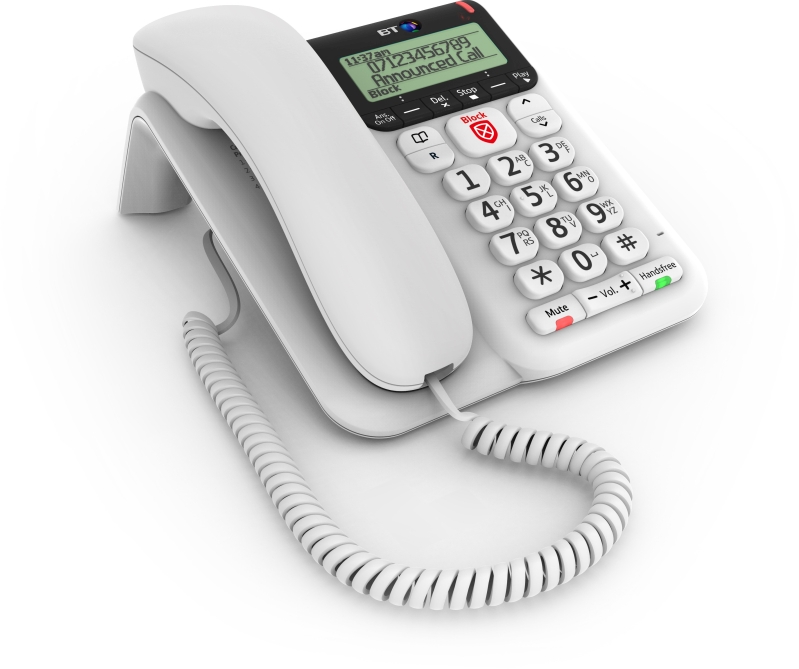 BT Decor 2600 Telephone WH Timbermills