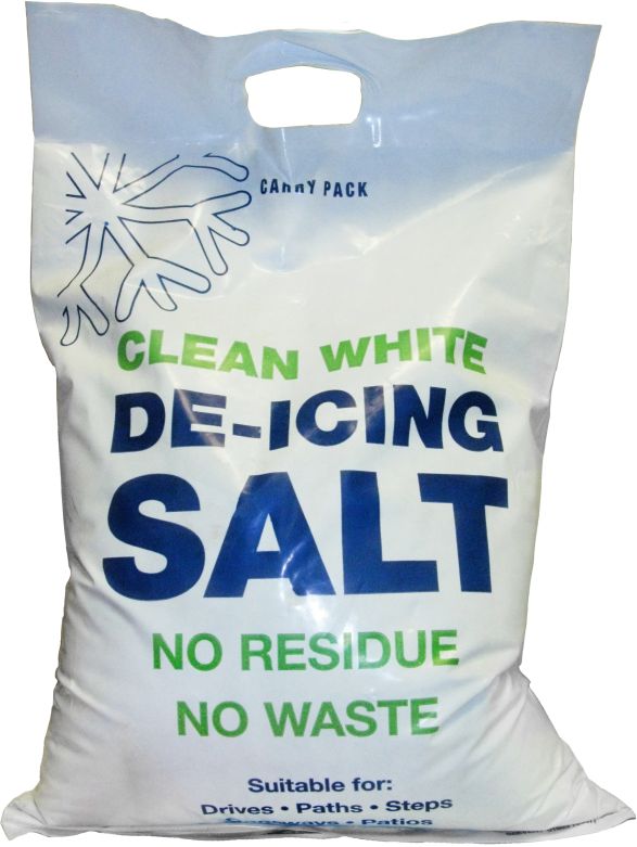 Clean White DeIcing Salt Timbermills