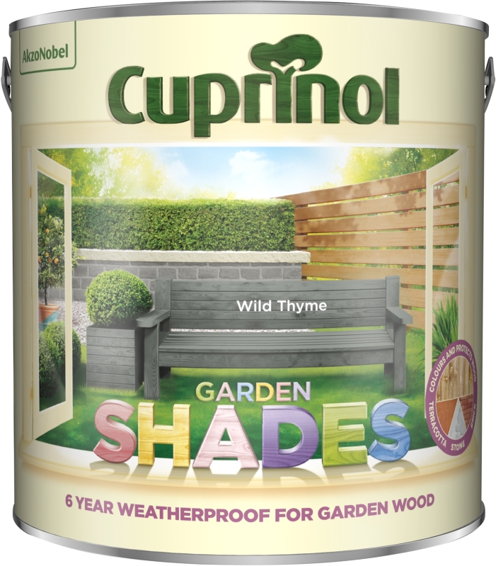 Cuprinol Garden Shades Wild Thyme 2.5Ltr Timbermills