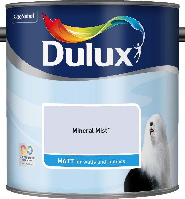 Dulux Mineral Mist Matt Emulsion 2.5 litres Timbermills