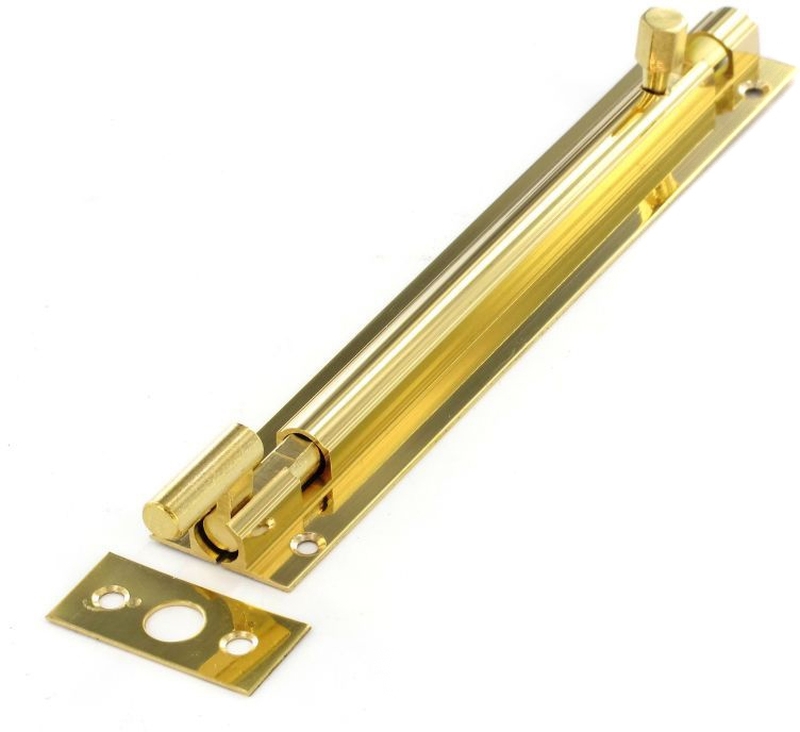 Necked Slip Bolt BRASS 75mm (3") Timbermills