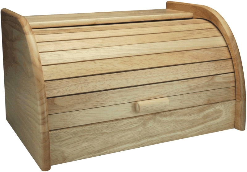 Roll Top Bread Bin Wood Timbermills