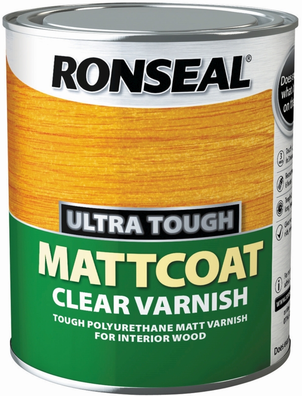 Ronseal Mattcoat Clear varnish 250ml Timbermills