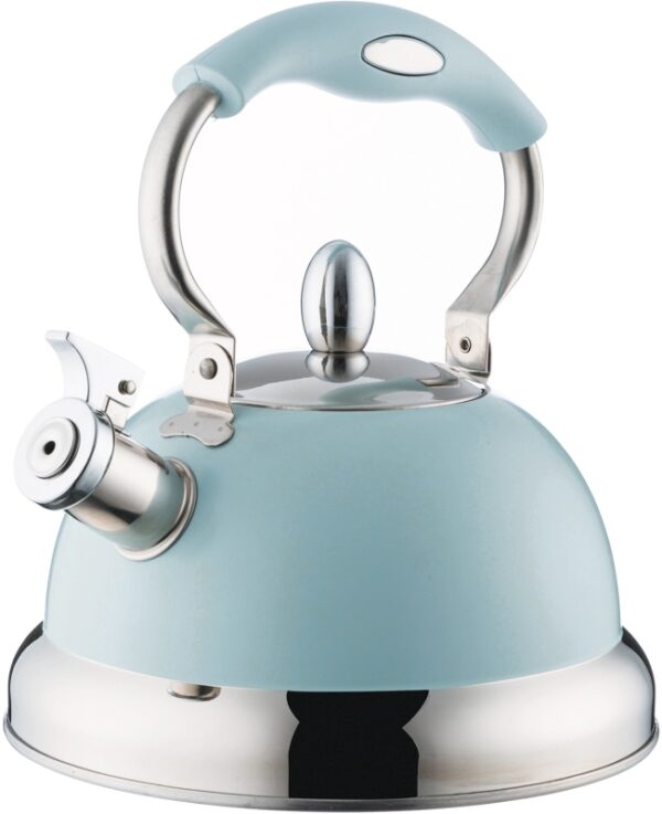 Blue Stove Top Kettle 2.5L Timbermills