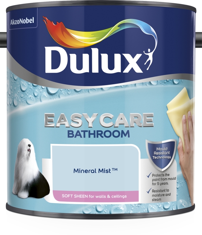 Dulux Easycare Bathroom Mineral Mist 2.5 litres Timbermills