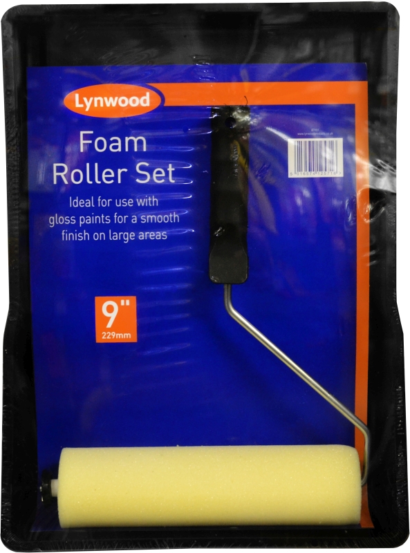 Lynwood Paint Foam Roller Set 23cm Timbermills