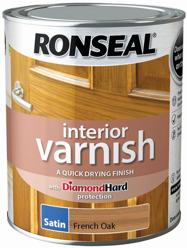 Varnish French Oak Interior Satin 750ml Timbermills