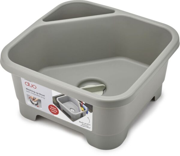 Duo Washing Up Bowl with Plug Timbermills