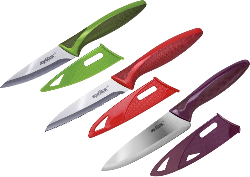Zyliss 3pce Knife Set Timbermills