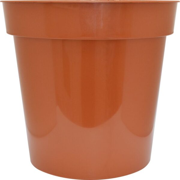 Plastic Flower Pot Terracotta 30.5cm Timbermills