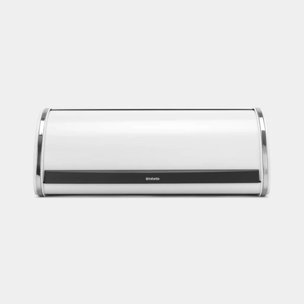 Brabantia rolltop bread bin white Timbermills